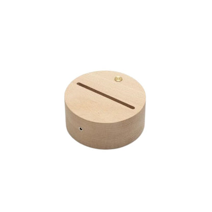 MissKraft - Sublimation - Base Rechargeable LED Ronde - 3 couleurs