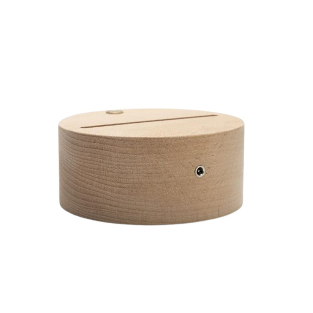 MissKraft - Sublimation - Base Rechargeable LED Ronde - 3 couleurs