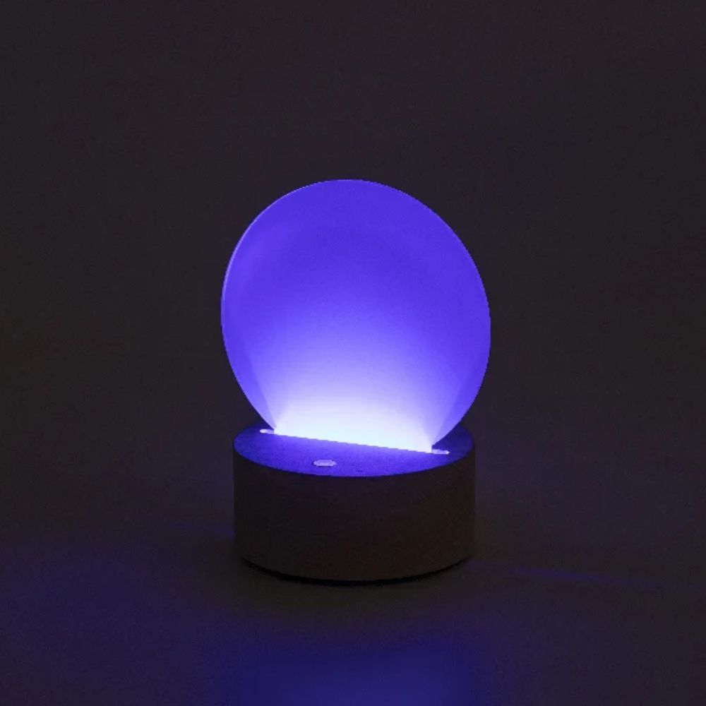 MissKraft - Sublimation - Base Rechargeable LED Ronde - 7 couleurs