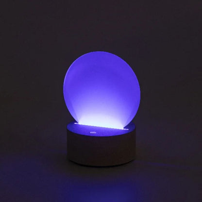 MissKraft - Sublimation - Base Rechargeable LED Ronde - 7 couleurs