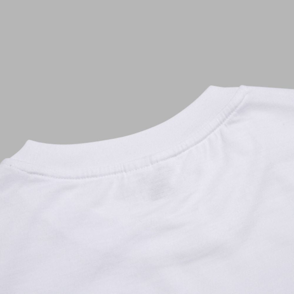 MissKraft - Sublimation - T-shirt Homme 100% Polyester - Blanc 