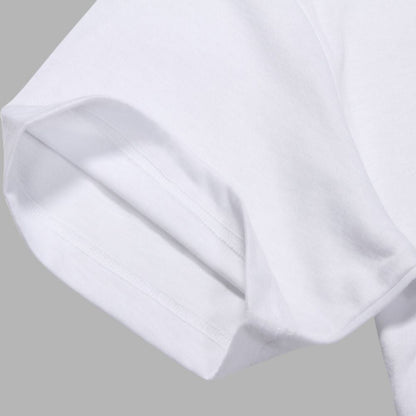 MissKraft - Sublimation - T-shirt Homme 100% Polyester - Blanc