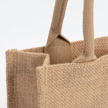 MissKraft - Sublimation - Tote Bag en Jute - 25 x 25 x 10 cm