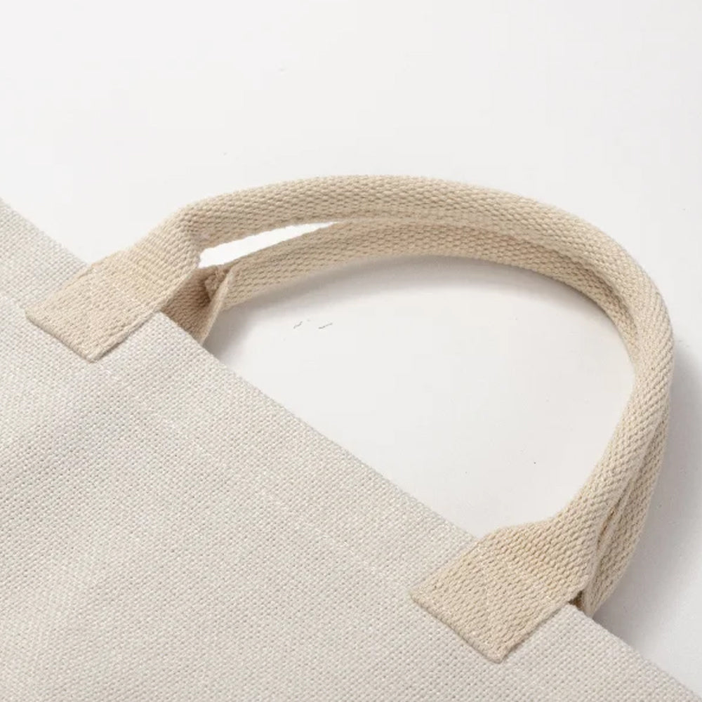 MissKraft Sublimation | Tote Bag en Lin | 32 x 30 x 20 cm - détail