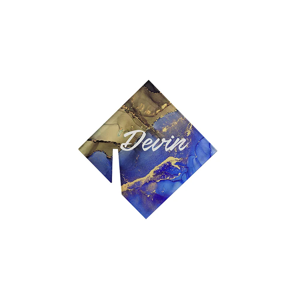 MissKraft Sublimation | Marque-verre | Carré | 3,5 x 3,5 cm - Sublimé