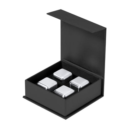 Misskraft - Set de 4 Glaçons Arran en Acier inoxydable à graver