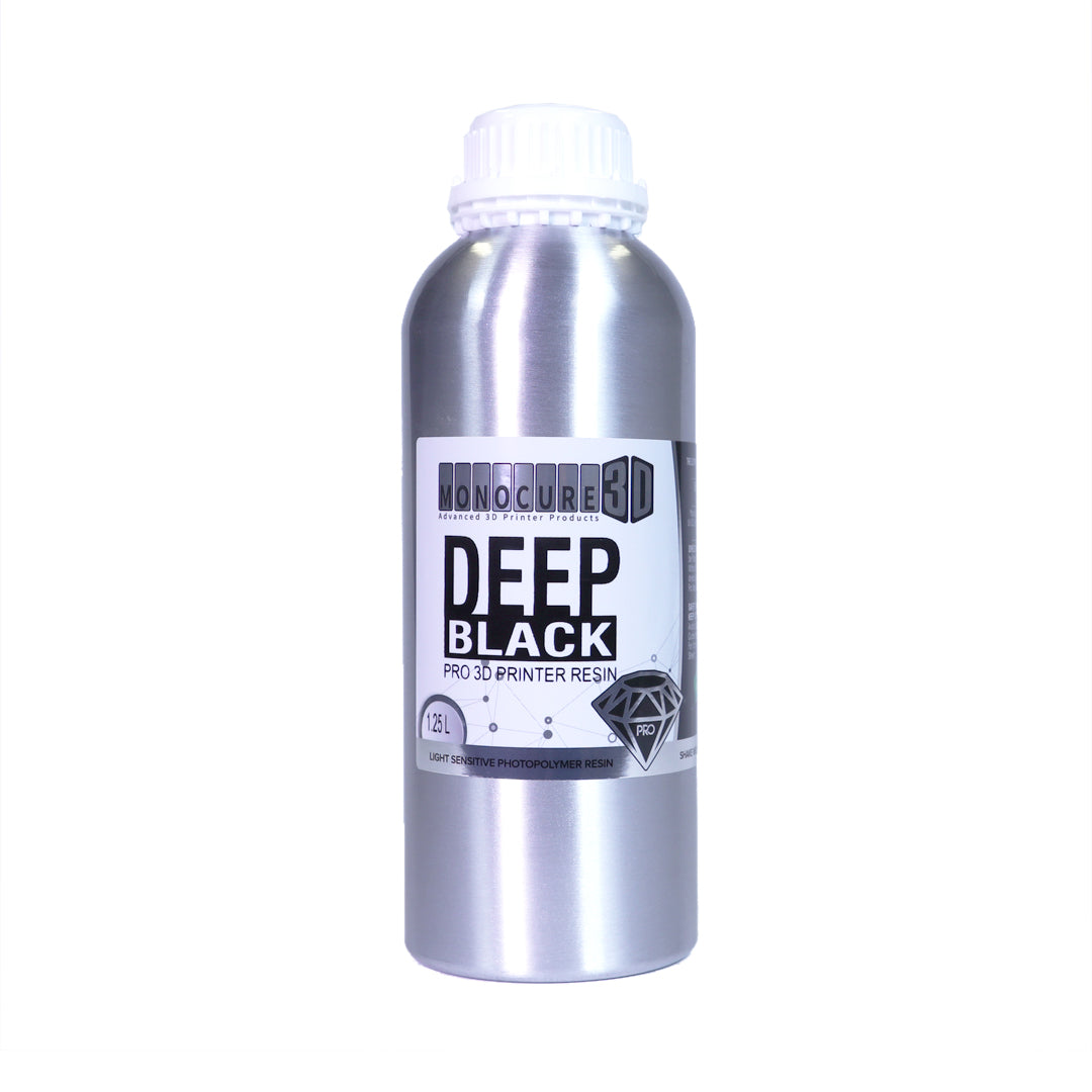 Monocure3D - Deep Black - Noir (Black) - 1.25 L