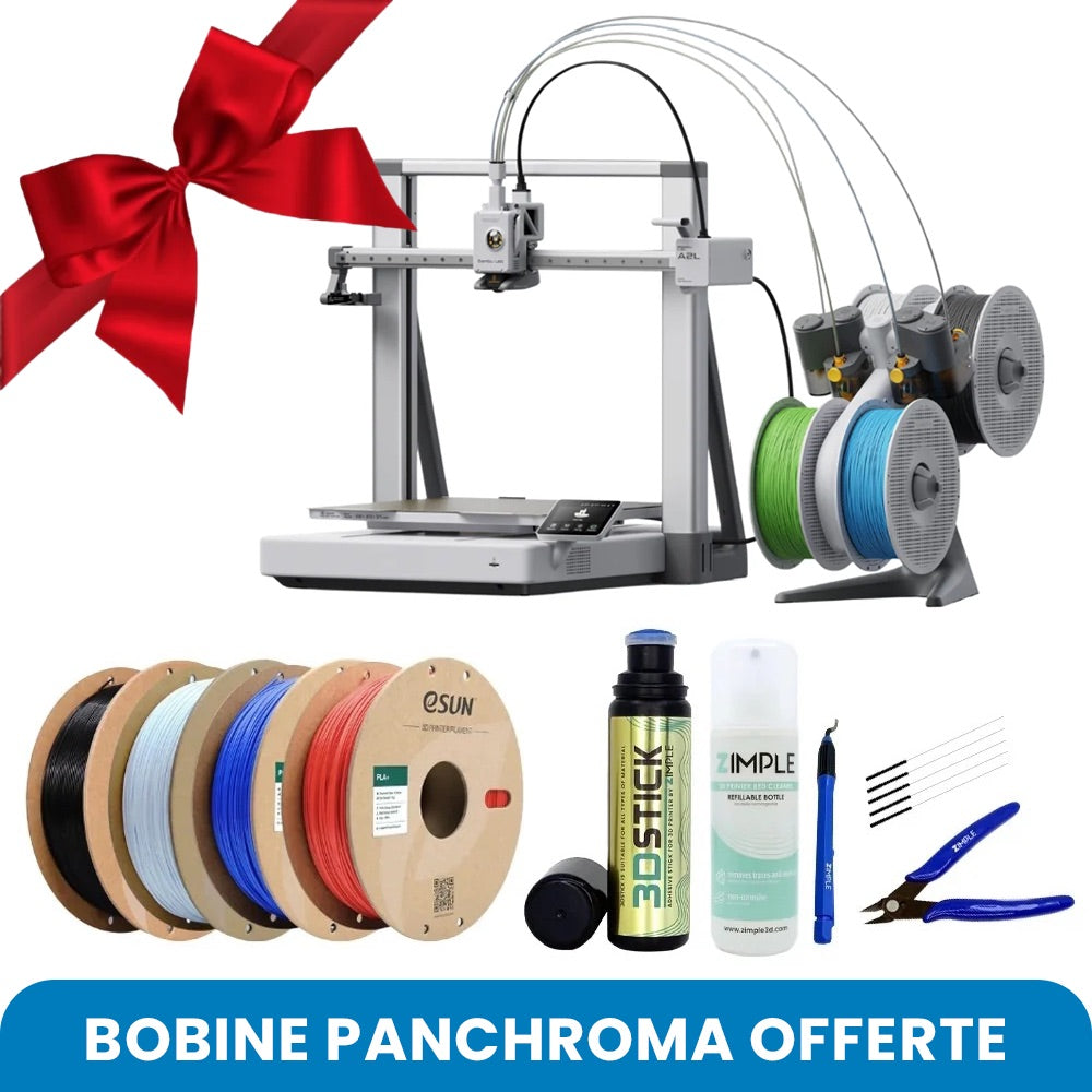 Pack Starter - Bambu Lab A2L Combo + 1 Bobine Panchroma Offerte