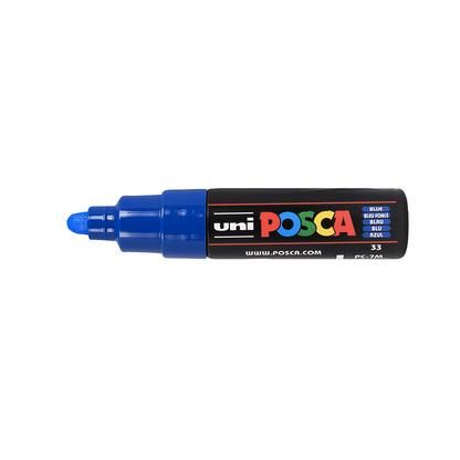 POSCA - Marqueur Pointe Conique Large - Bleu Foncé