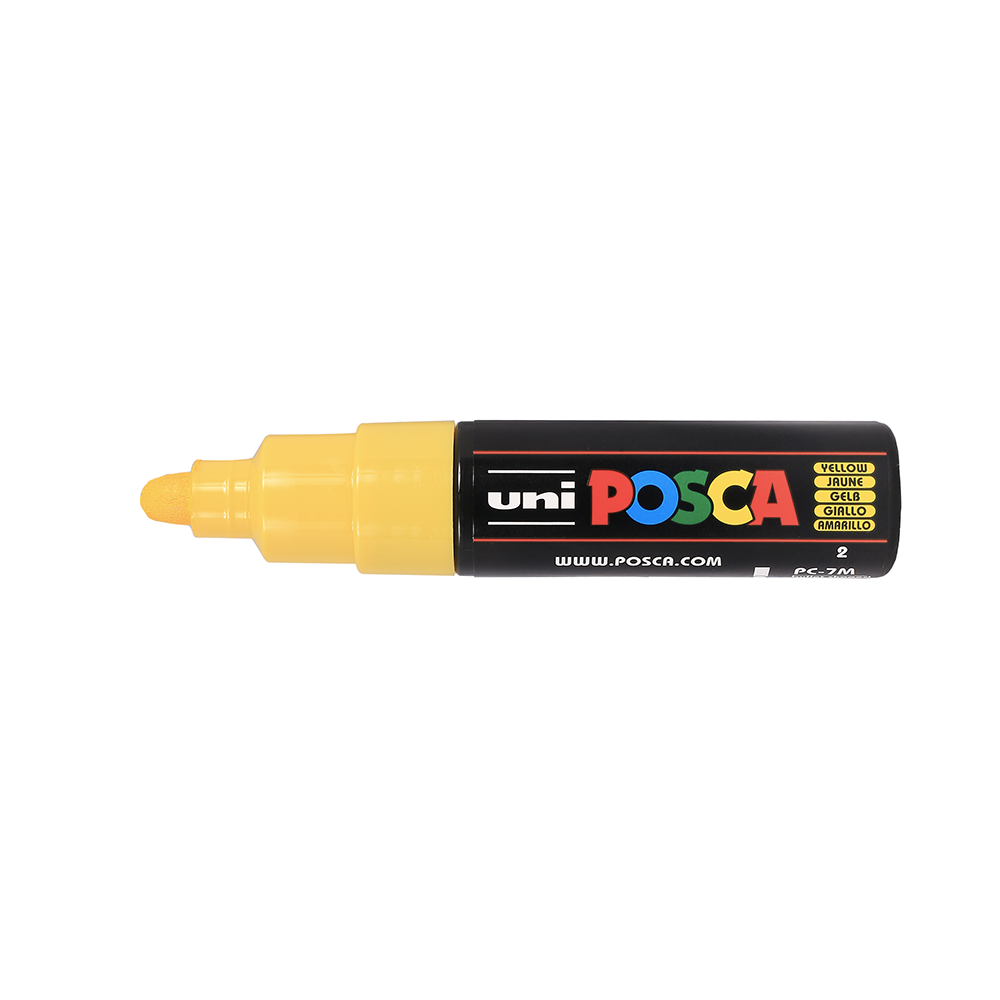 POSCA - Marqueur Pointe Conique Large - Jaune