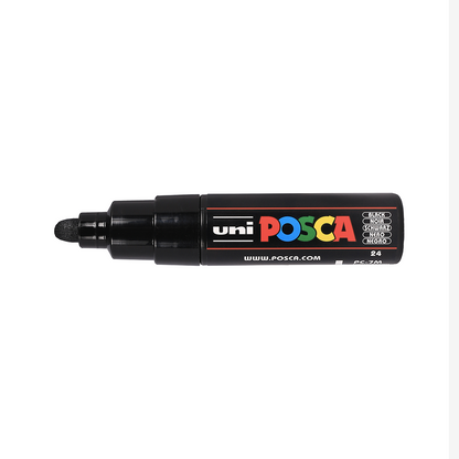 POSCA - Marqueur Pointe Conique Large - Noir