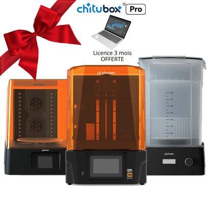 Pack Phrozen - Sonic Mighty Revo 14K + Kit Wash & Cure - ChituBox Pro 3 Mois