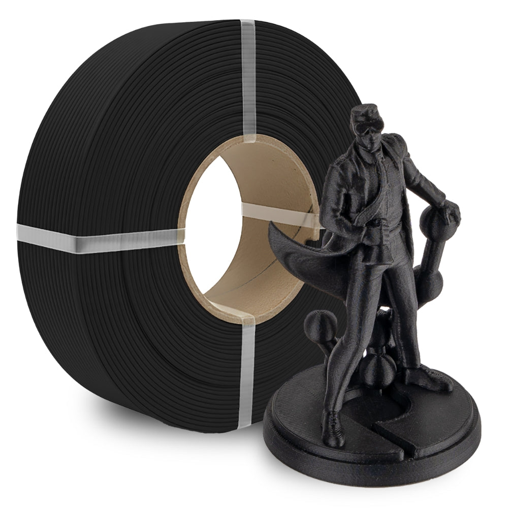 Panchroma PLA - Mat Noir Charbon (Matte Charcoal Black) - 1,75 mm - 1 kg - Refill
