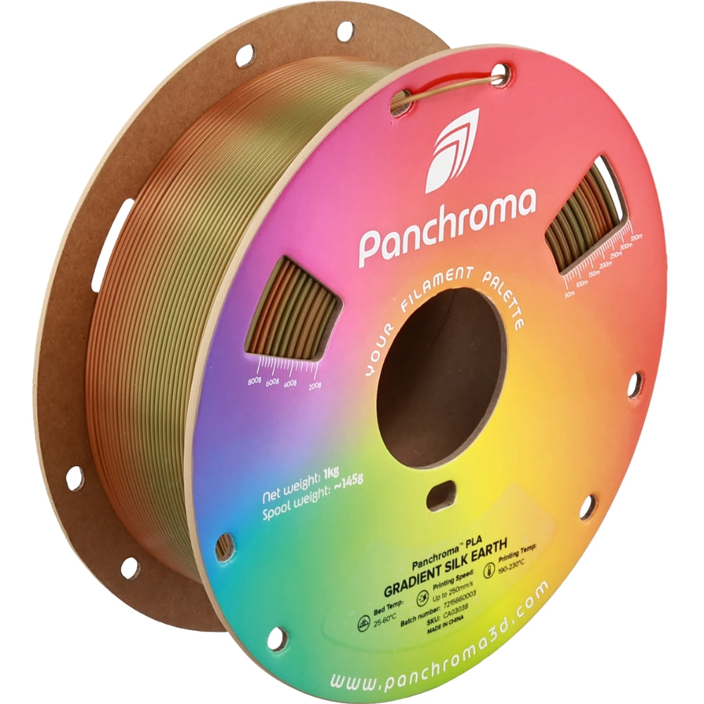 Panchroma PLA Dégradé - Soie Terre (Gradient Silk Earth) - 1,75 mm - 1 kg