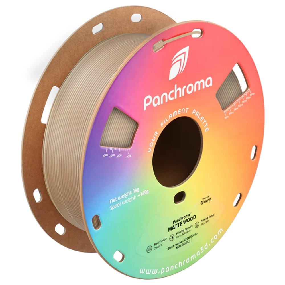 Panchroma PLA - Mat Dégradé Bois (Gradient Matte Wood) - 1,75 mm - 1 kg