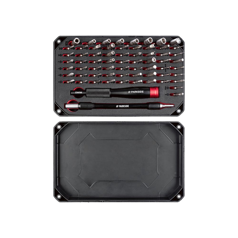 ParkSide - Set d'outils de précision (64 embouts)