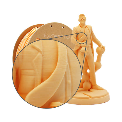 Polymaker - PolyTerra PLA - Pêche (Peach) - 1.75 mm - 1 kg