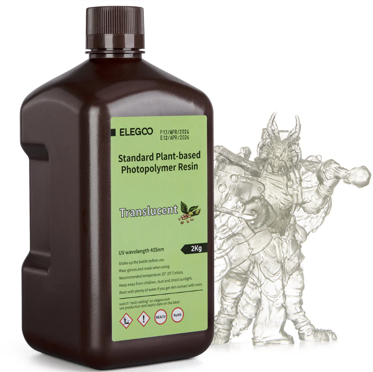 Elegoo plant-based - Translucent 2L