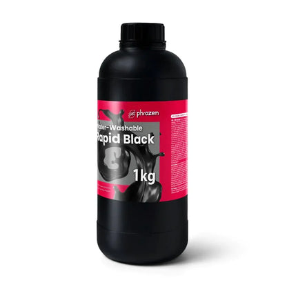 Phrozen - Water-Washable Resin - Rapid Black - 1 kg