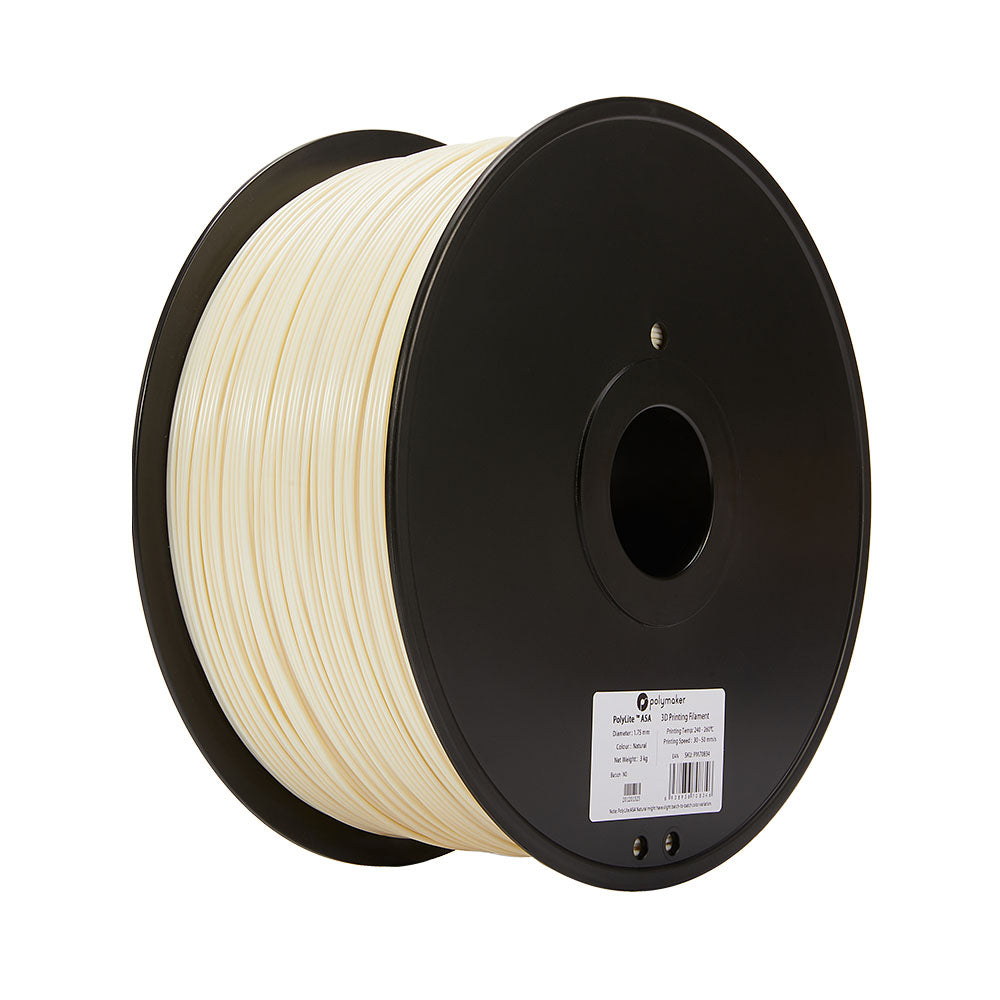 Polymaker - PolyLite ASA - Naturel (Natural) - 1.75 mm - 3 kg