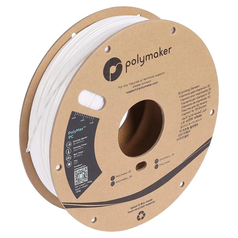 Polymaker - PolyMax Tough PC - Blanc (white)