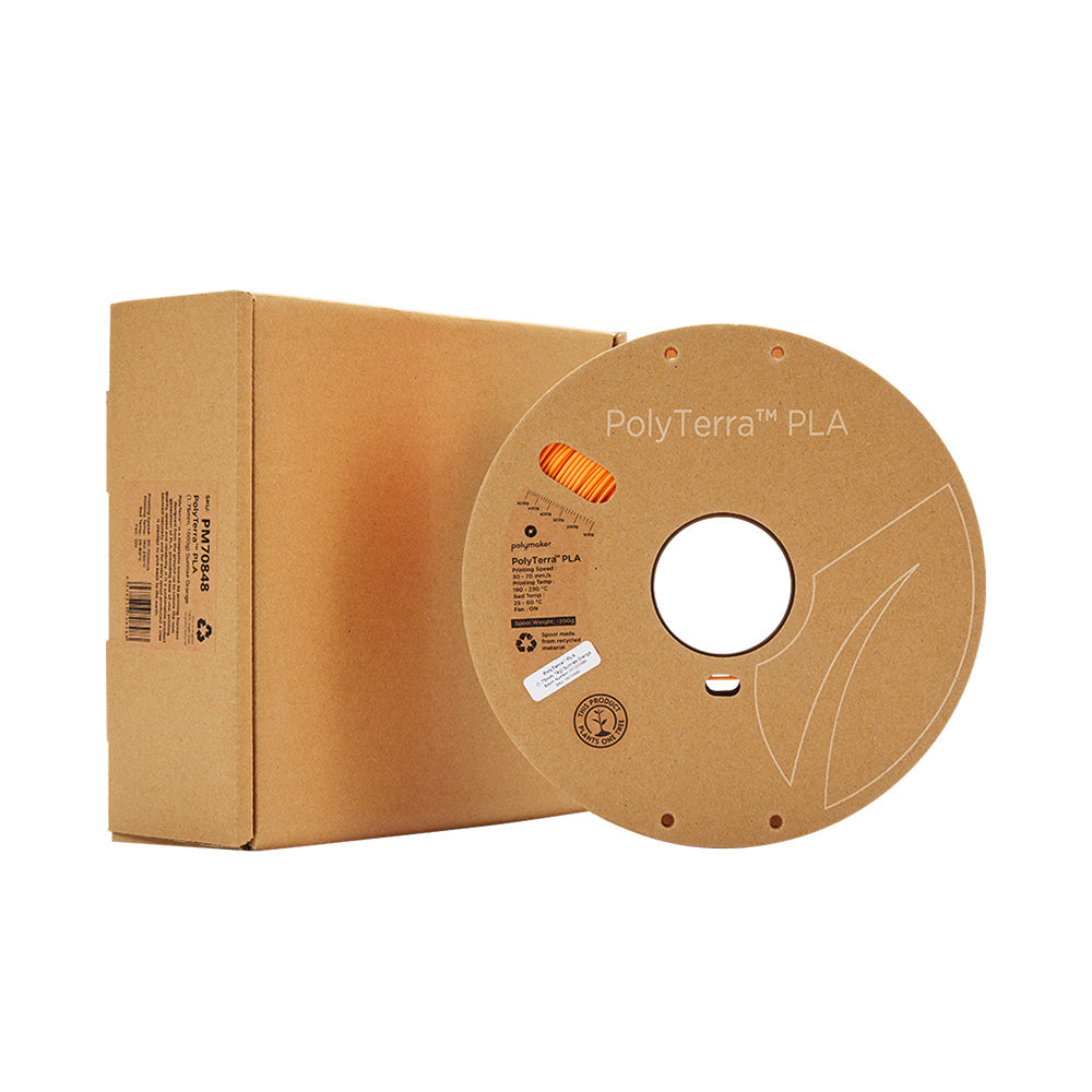 Polymaker - PolyTerra PLA - Orange Lever de Soleil (Sunrise Orange) - 1.75 mm - 1 kg