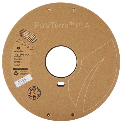 Polymaker - PolyTerra PLA - Cacahuète (Peanut) - 1.75 mm - 1 kg