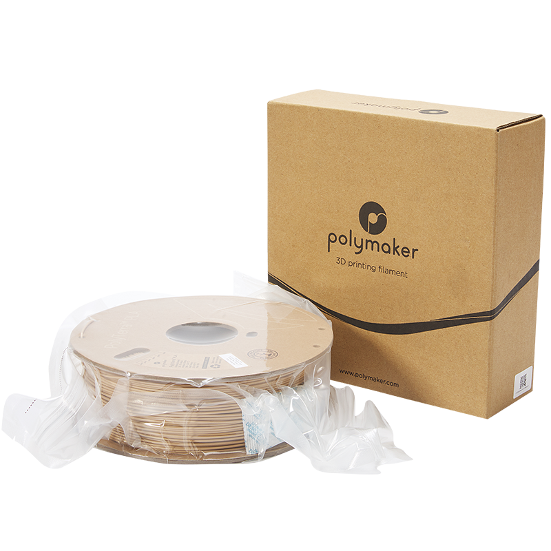 Polymaker - PolyTerra PLA - Cacahuète (Peanut) - 1.75 mm - 1 kg