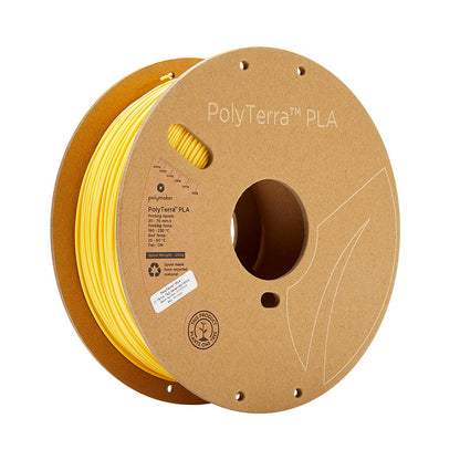 Polymaker - PolyTerra PLA - Jaune Savanne (Savannah Yellow) - 1.75 mm - 1 kg