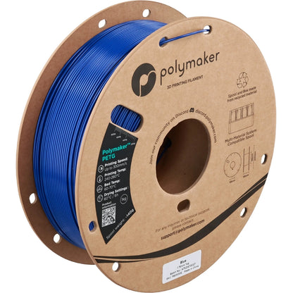 Polymaker - PETG - Bleu (Blue) - 1.75 mm - 1 kg