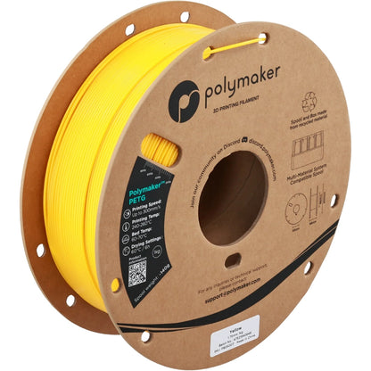 Polymaker - PETG - Jaune (Yellow) - 1.75 mm - 1 kg
