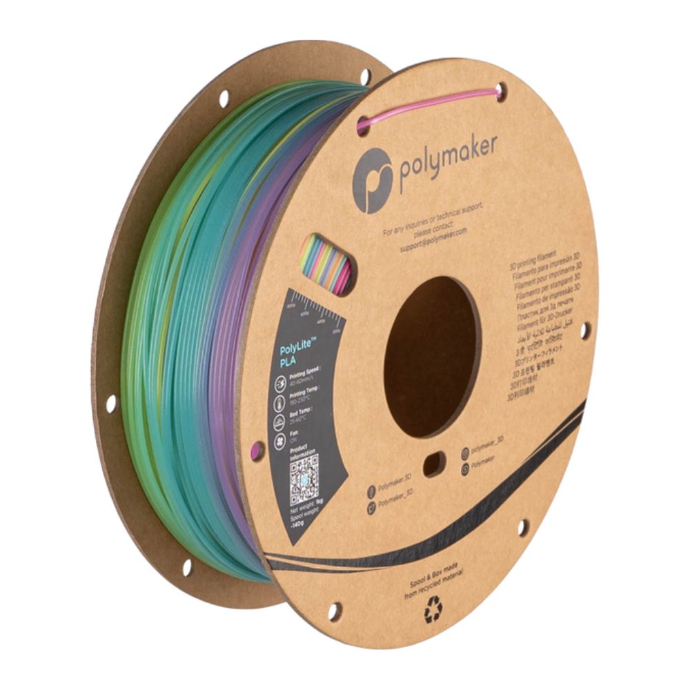 Polymaker - PolyLite Luminous PLA Rainbow