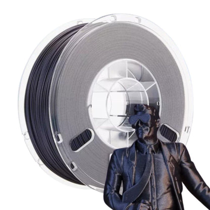 Polymaker - PolyLite Sparkle PLA - Bleu foncé (dark blue) - 1,75 mm - 1 kg