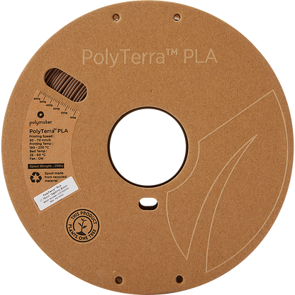 Polymaker - PolyTerra PLA - Marron Armée (Army Brown) - 1.75 mm - 1 kg