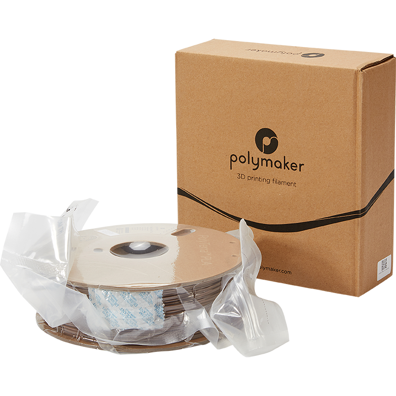 Polymaker - PolyTerra PLA - Marron Armée (Army Brown) - 1.75 mm - 1 kg