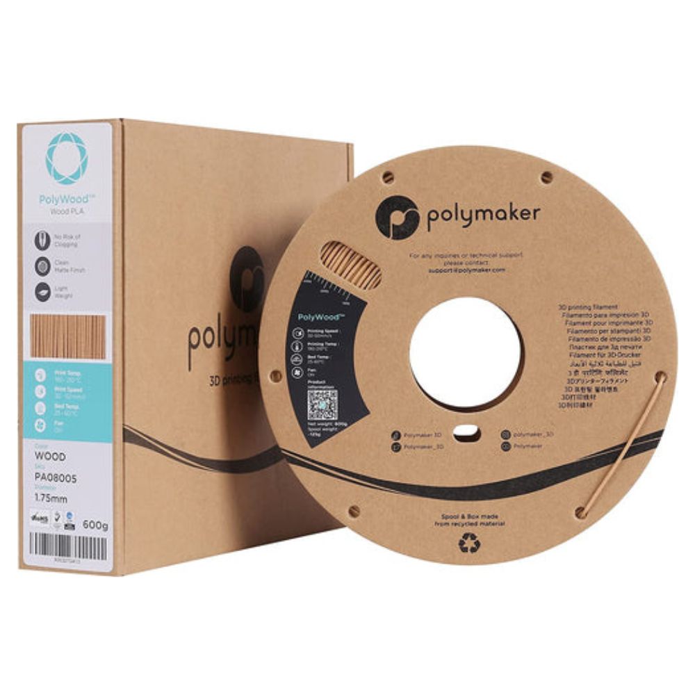 Polymaker - PolyWood  - Imitation Bois (Wood Mimic) - packaging