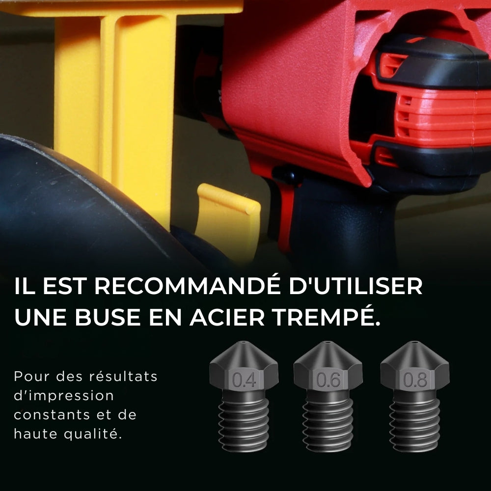 Polymaker - HT-PLA-GF - Jaune Outil Electrique (Power Tool Yellow) - 1,75 mm - 1 kg