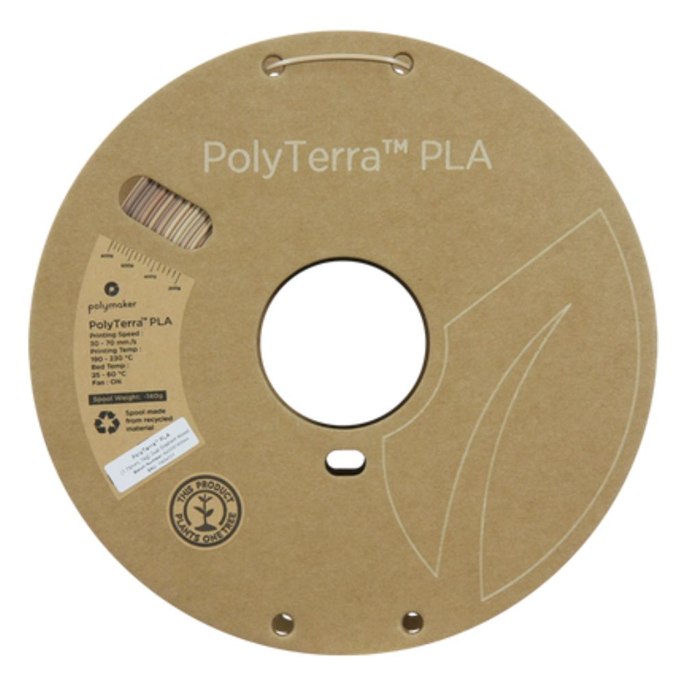 Polymaker PolyTerra Dual-Gradient PLA Wood