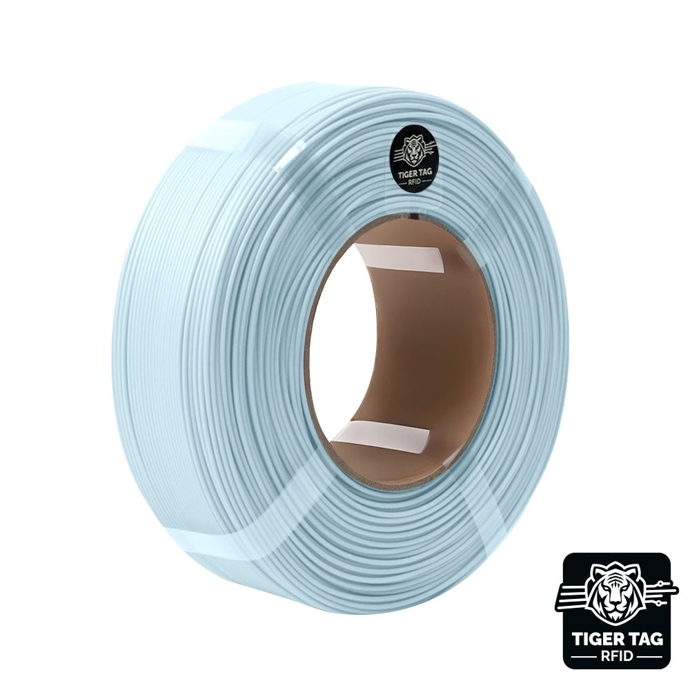 R3D - PETG Matte - Bleu Glacier (Glacier Blue) - 1,75 mm - 1 kg Refill avec RFID TigerTag