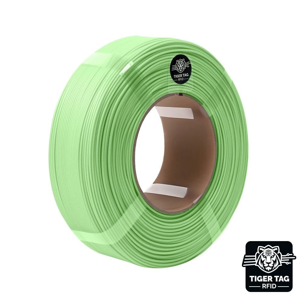 R3D - PETG Matte - Vert Blanc (White green) - 1,75 mm - 1 kg Refill avec RFID TigerTag