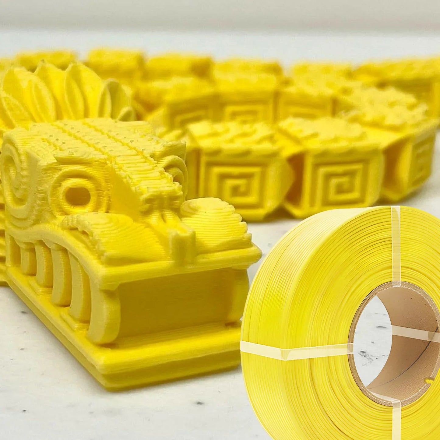 Panchroma Basic PLA - Jaune (Yellow) - 1,75 mm - 1 kg - Refill