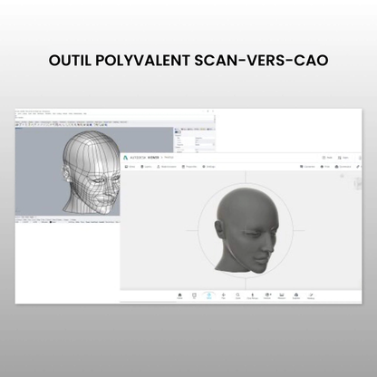 Revopoint - Revo Design - Logiciel CAO avancé pour la rétro-ingénierie - abonnement annuel