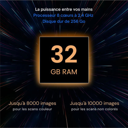 Revopoint - Miraco Plus - Premier Scanner 3D Autonome avec des Capacités de Métrologie Photogrammétr