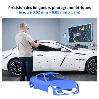 Revopoint - Miraco Plus - Premier Scanner 3D Autonome avec des Capacités de Métrologie Photogrammétr