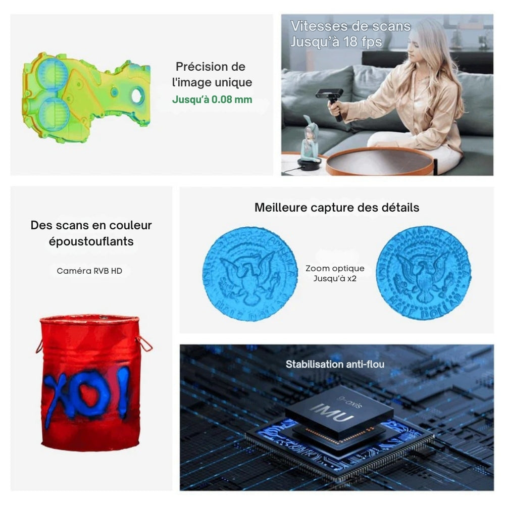 Revopoint - POP 3 Plus Avancé