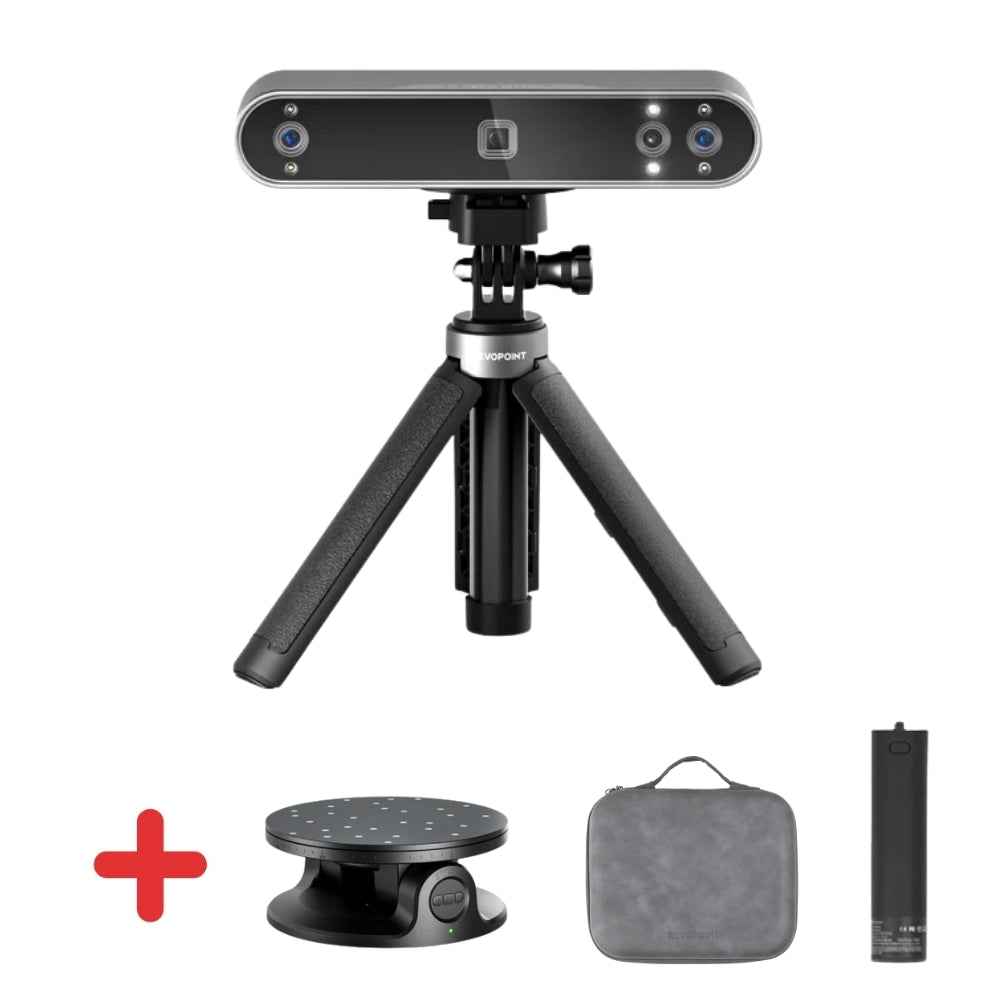 Revopoint - POP 3 Plus Advanced Edition - Scanner 3D Portable avec Scans Couleur