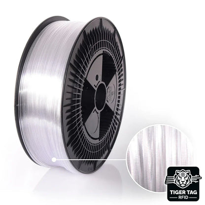 Rosa3D - PETG Standard HS - Transparent - 1,75 mm - 3 kg avec RFID TigerTag