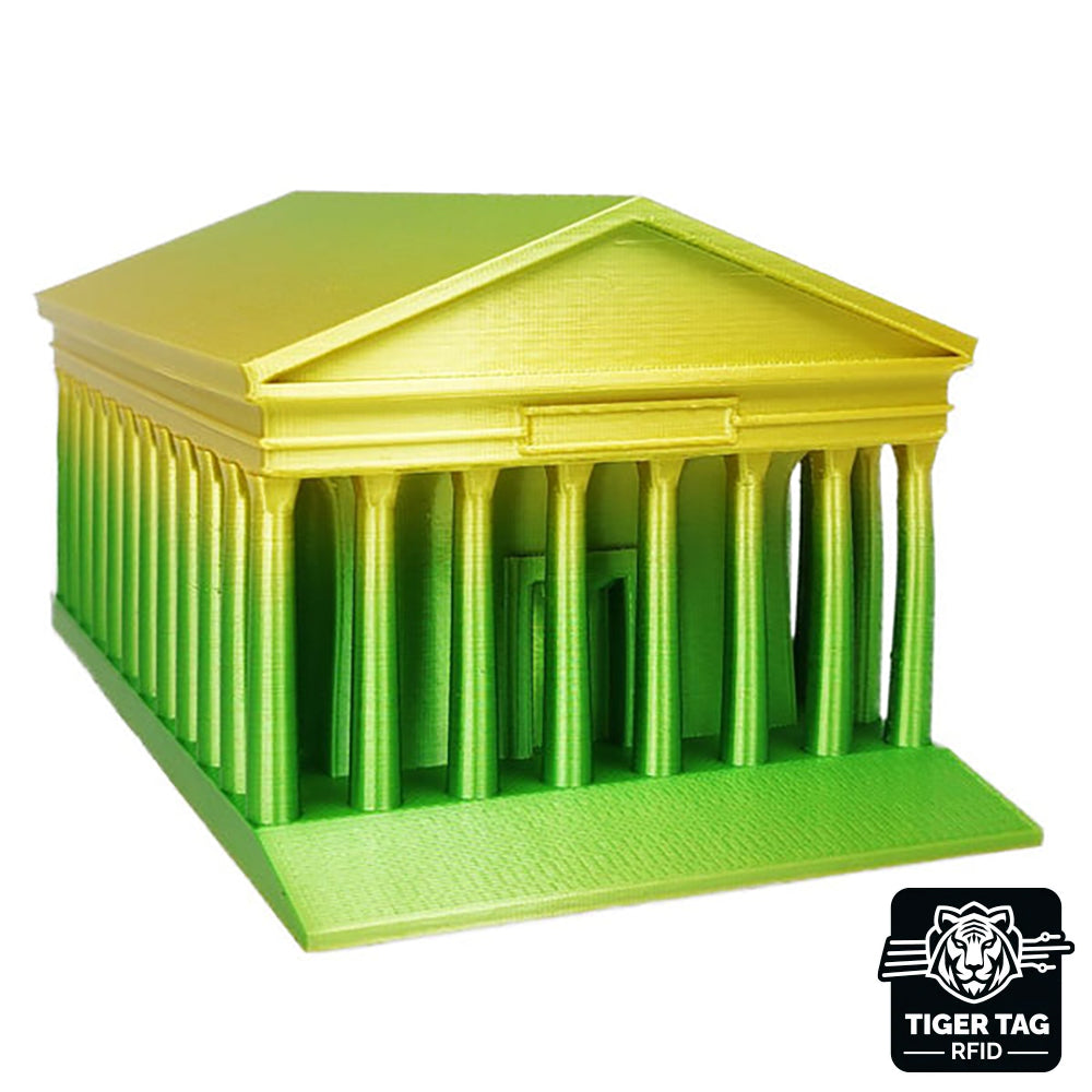 Rosa3D - PLA Rainbow - Arc-en-ciel Jungle (Multicolour Silk Jungle) - 1,75 mm - 1 kg Refill avec RFID TigerTag