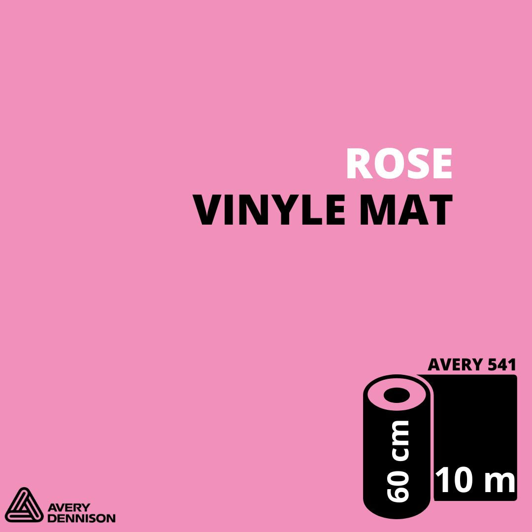 Rouleau Avery 541 Rose Mat 60cm x 10m