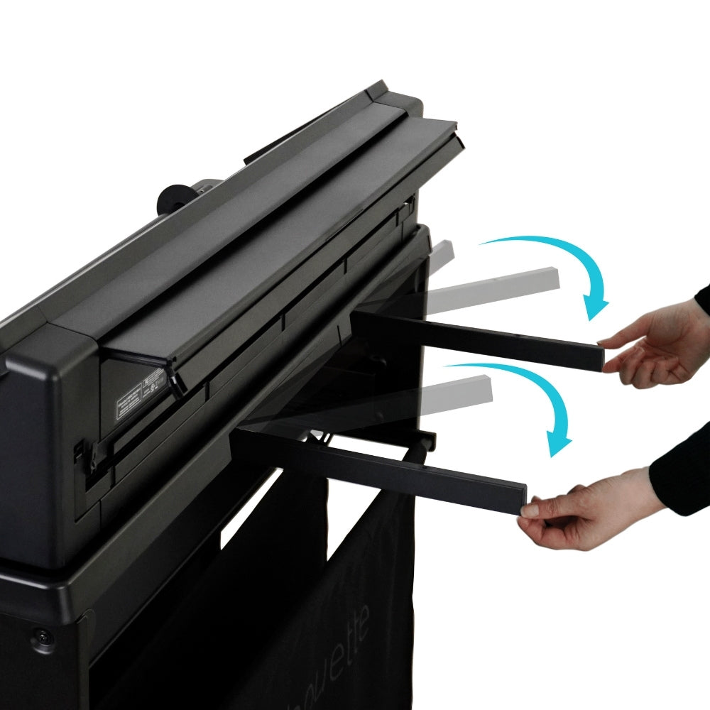 Silhouette - Cameo Pro MK-II - Pied sur Roulettes avec Panier de Réception